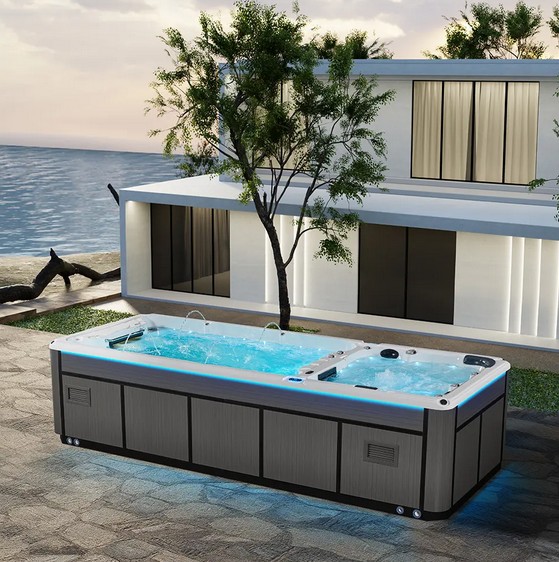 Swim Spa Columbus **TURBINE SYSTEM**  – **Game Changer Version**